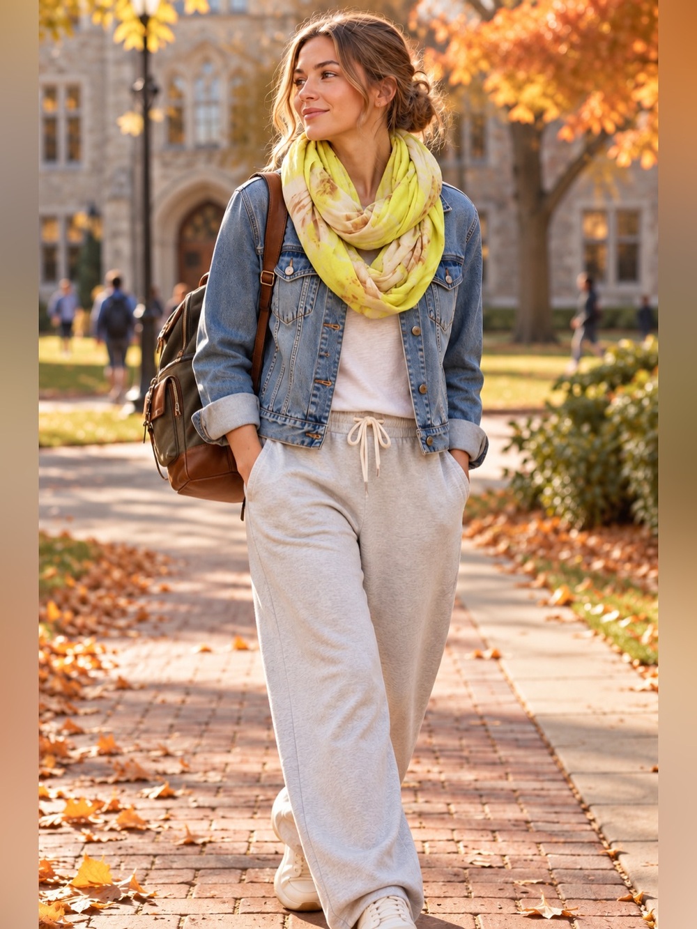 Autumn 🍂 Fall scarf Stella & Dot Palm Springs Scarf in Citrine